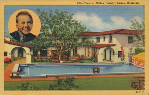 Home of Mickey Rooney, Encino, California.